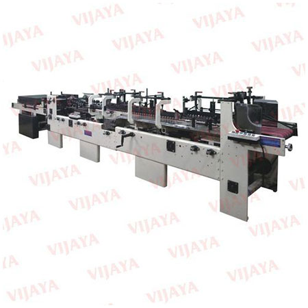 Lamination & auto gluer pasting with PUR Hot System from Vijaya Graphics